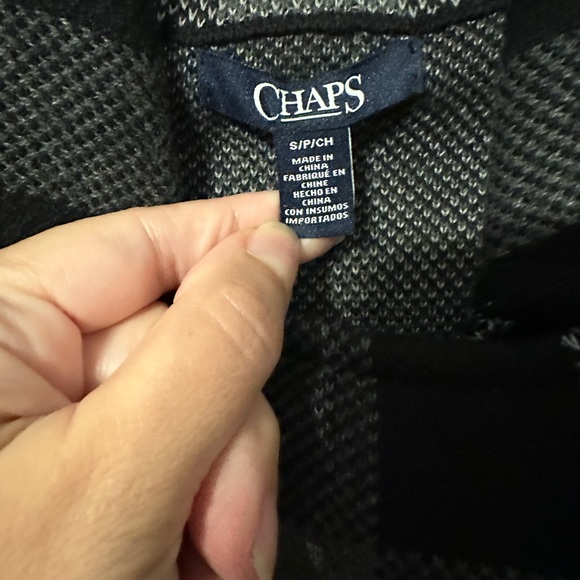 Chaps Women’s Buffalo Plaid Sweater Vest - Picture 4 of 12